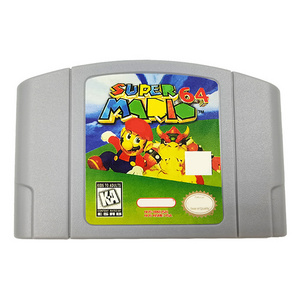 64 Bit Super MARlO Retro Video Game Cartridge N64 Memory Card for Mario