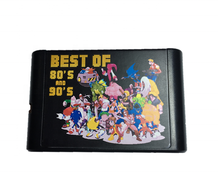 New Arrival PAL NTSC 196 in 1 16 bit Game Cartridge Mega Drive Game Card for SEGA