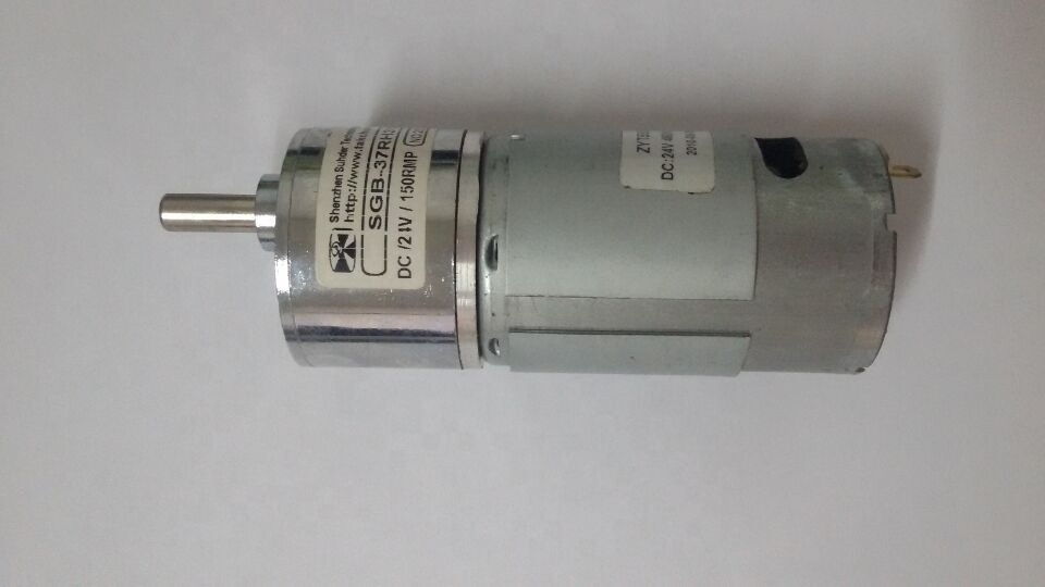 DC Magnet Motor Geared DC Motors  SGB37RH DC 12V 30RPM CW 20MM