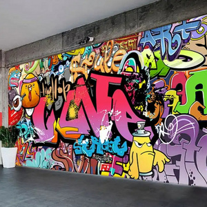 Custom Graffiti 3d Wallpaper Mural Home Wall Paper Decoration