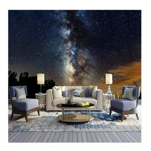 Galaxy Starry Sky 3D Wallpaper Night Space Wall Stickers Removable Mural for Living Room Bedroom Wall Paper