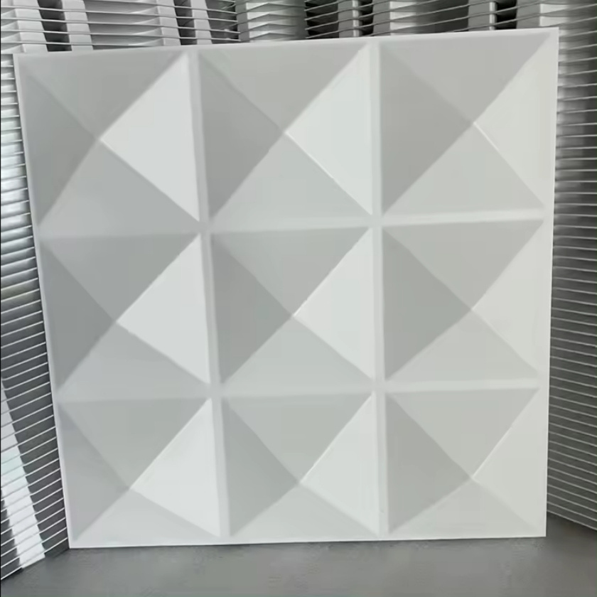 Good Price Waterproof New Design Interior Decorative Pvc 3d Accent Wall Panel