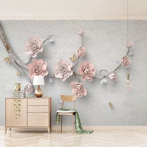 Custom Wallpaper Romantic April Cherry Blossom Letter Photo Wallpaper Mural Living Room Tableau Mural Home Decoration