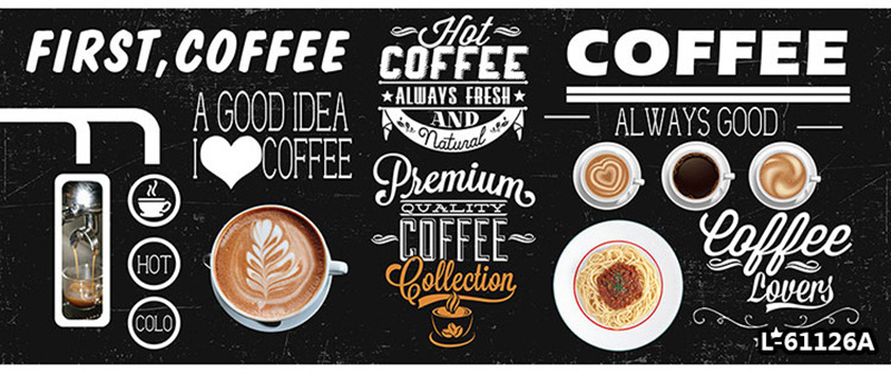 Retro Coffee Picture Wallpaper Cafe Coffee Shop Dining Table Afternoon Tea Restaurant Bookstore Background Wallpaper