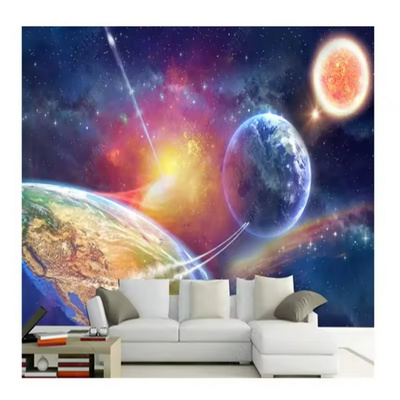 Universe Starry Sky 3d Wallpaper Living Room Bedroom Tv Background Ceiling Wall Mural Decoration