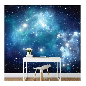 Beautiful Fantasy Universe 3d Wallpaper Blue Starry Sky Full Of Stars Mural Living Room Home Decor Wallpaper