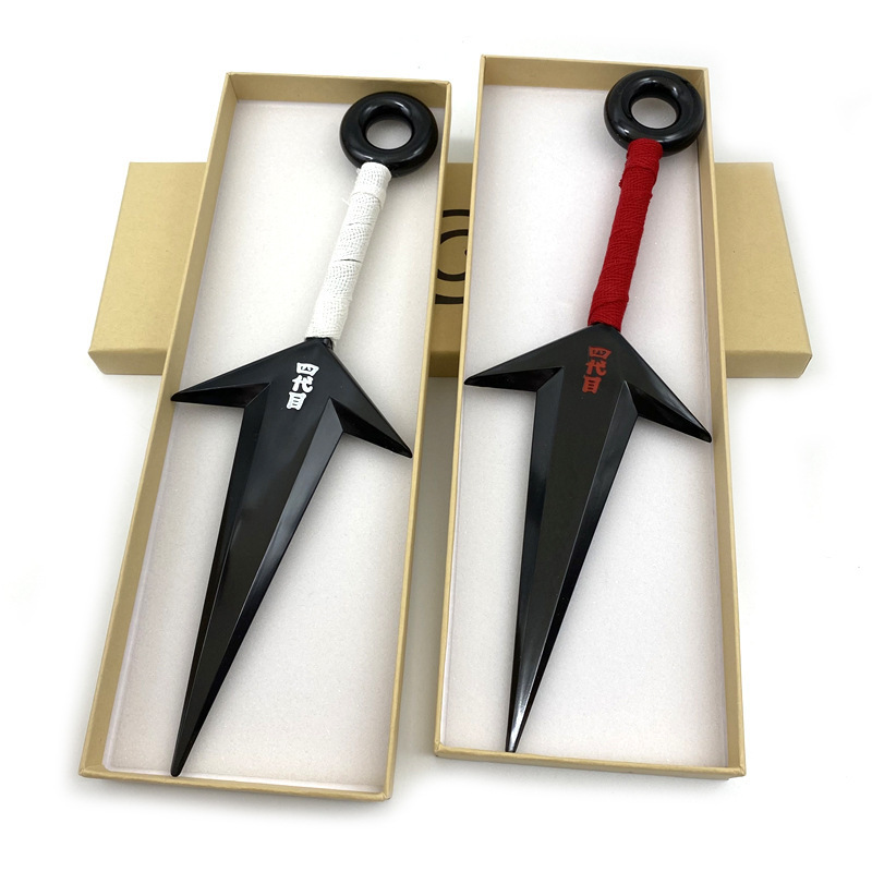 Cosplay 3pcs Set Model Nara Shikamaru Kunai Sword Weapons Ninja Hand Sword