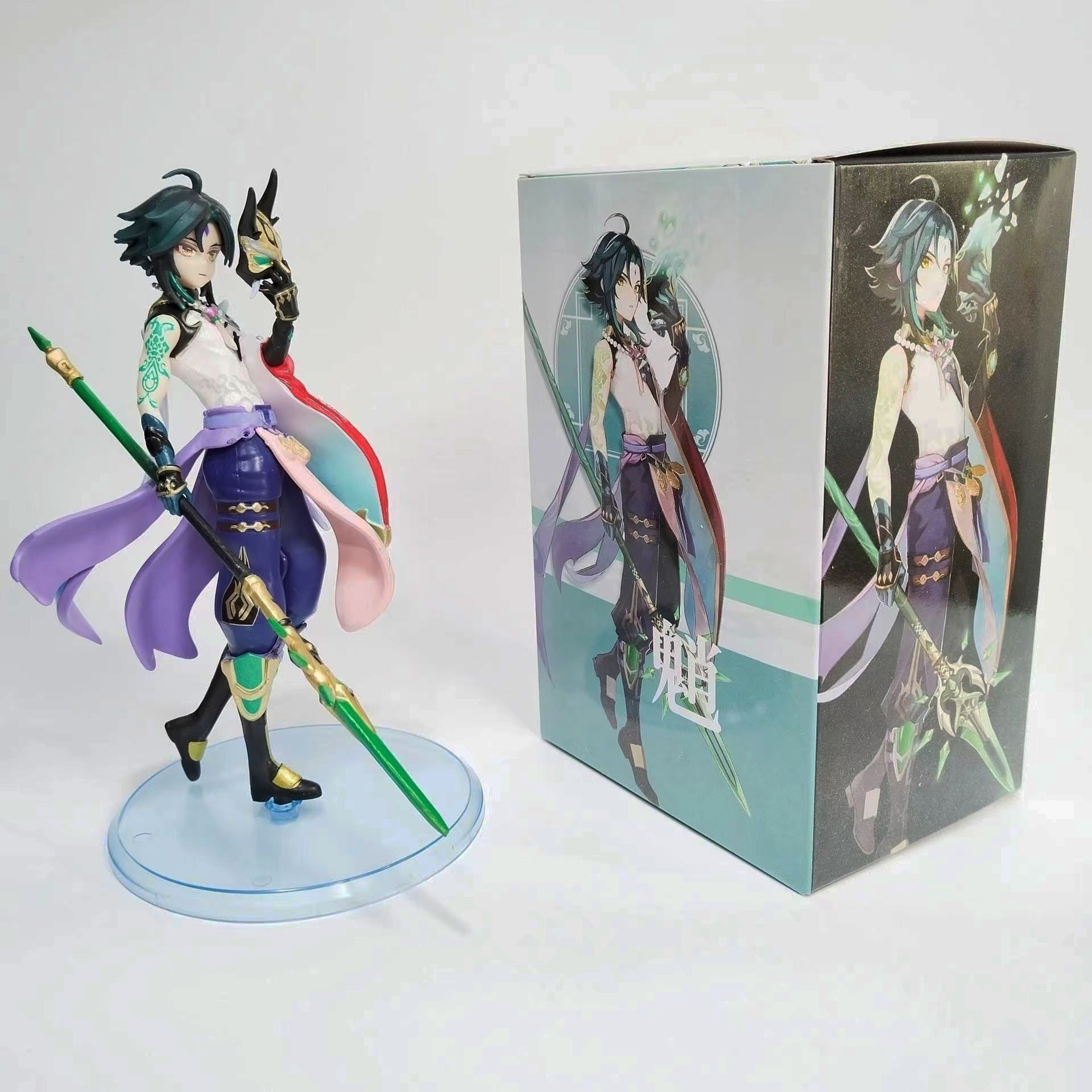 Games Models Doll Figures Traveler Barbatos Hu Tao Xiao zhongli Yae Miko Anime Genshin Impact Action Figures