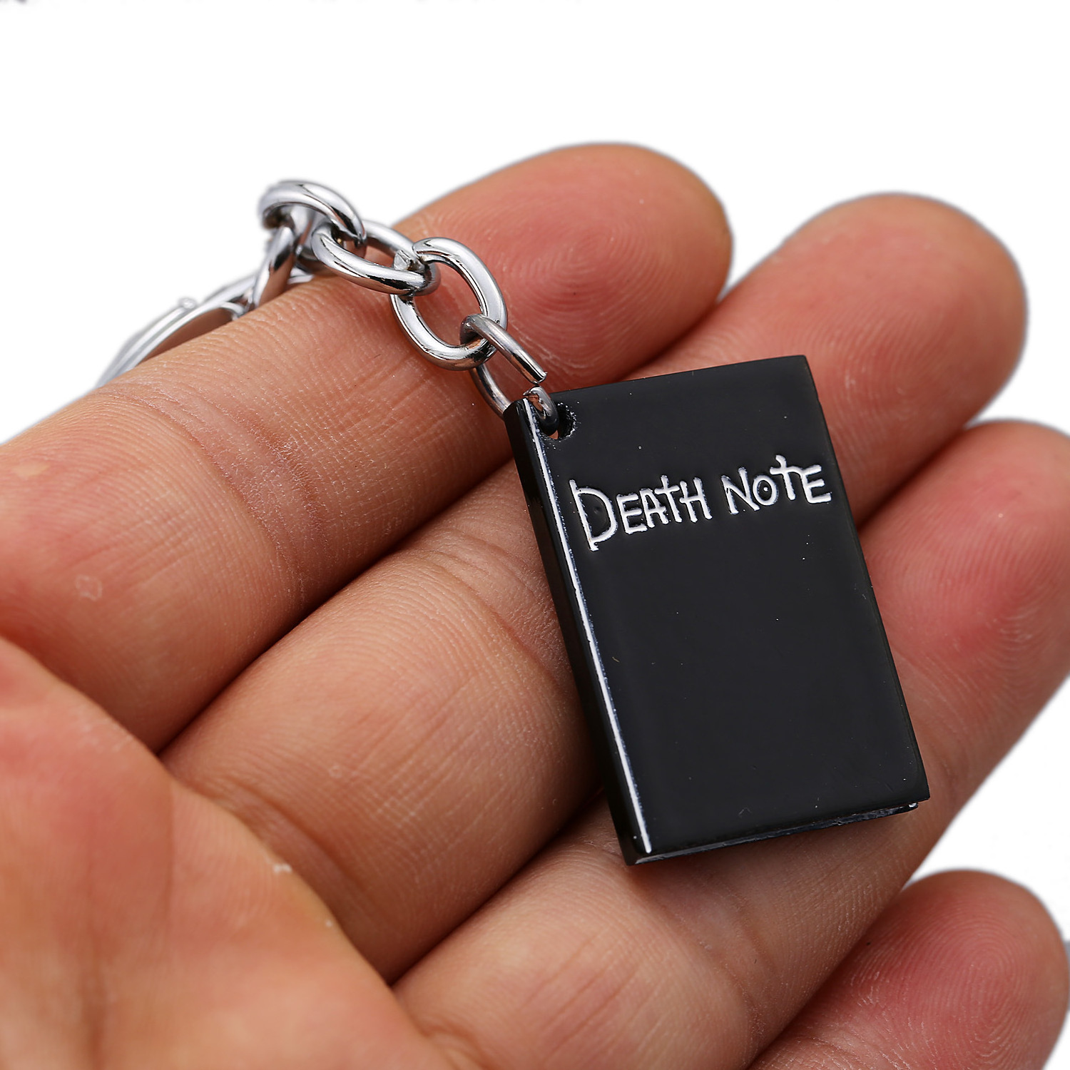 Wholesale Metal Pendants Anime Keychains Accessories Cross L Logo Death Note Keychains