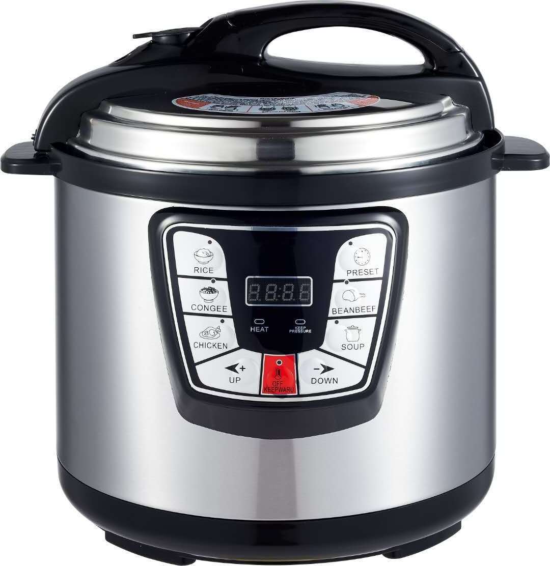 Multi electric pressure cooker PC67R cooking pot 6L 6 Quart QT Liter Custom Factory Supplier OEM ODM CKD SKD