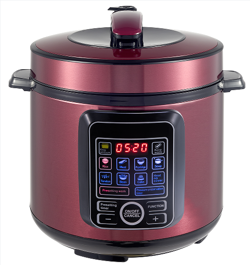 Electric Multi pressure cooker PC610R cooking pot Capacity 6L 6 Quart QT Liter Plus size