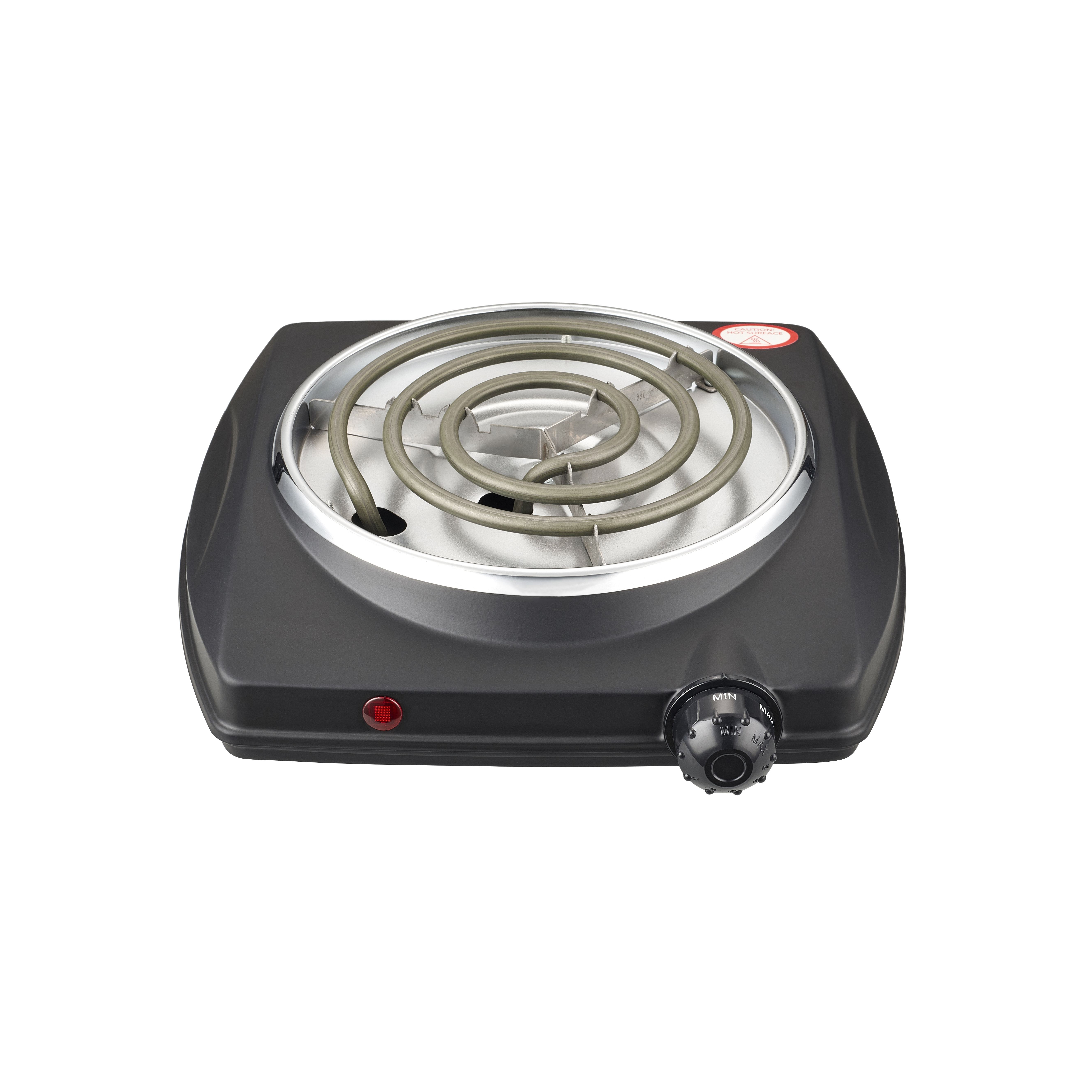 2023 Hot Selling Stove 1500W Electric Stove Burner Hot Plates Metal Temperature Control Electric Countertop 4 Burner with Nobs