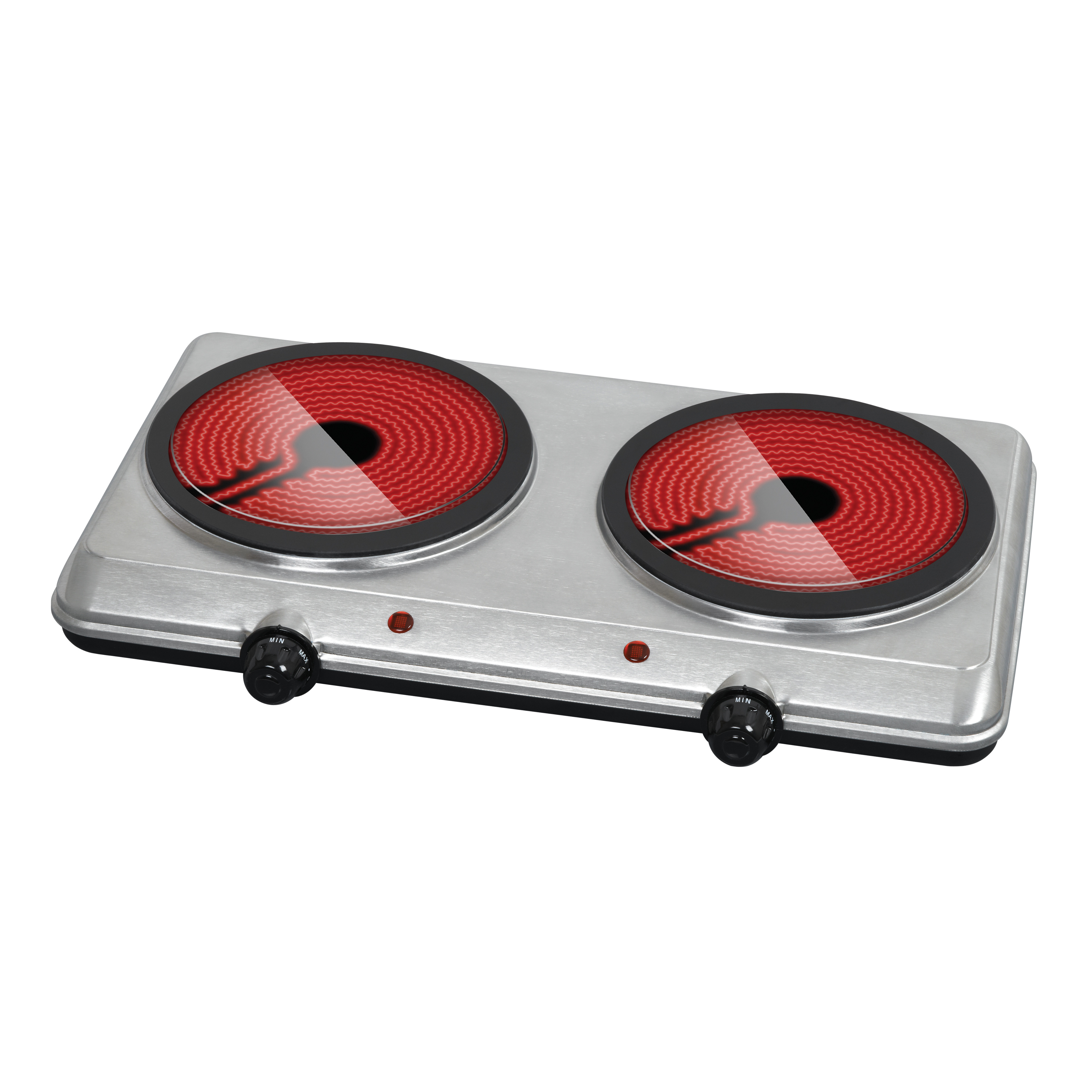 Ceramic Infrared Hot Plate 2 two double twins Burner Hot Plate Supplier factory Songjing for Germany Model 202-T502