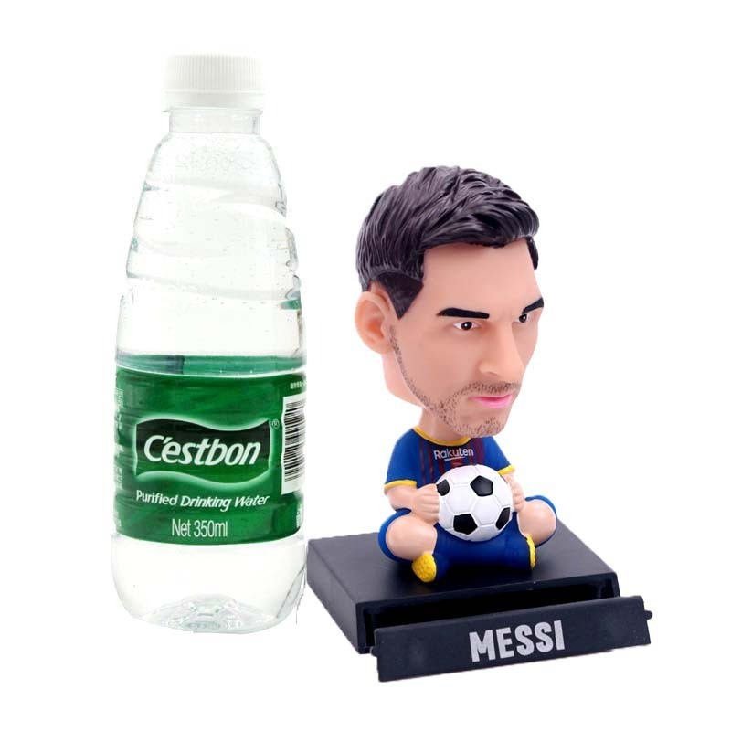 Q version Football fans gifts Cristiano Ronaldo neymar Beckham shake his head dolls Messi toy Cristiano Ronaldo figure Beckham