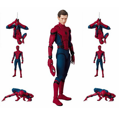 OEM High quality 15CM Spider Man Toys PVC Action Figure Spiderman Collection Toy with box