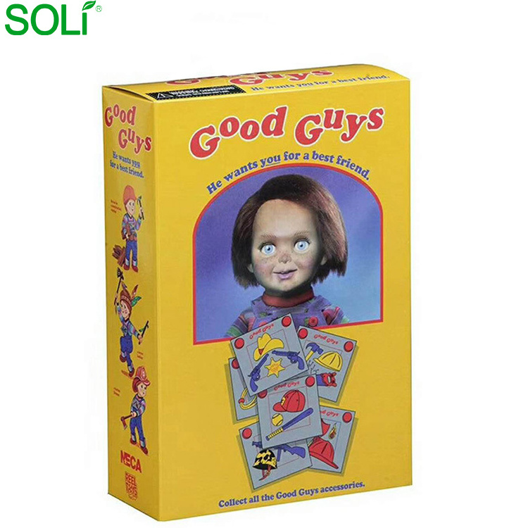 15 cm pvc plastic toys doll with color box neca action figures chucky figure chucky