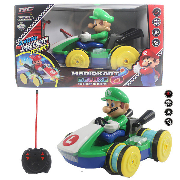 OEM Hot Products for gift Luigi Nintendo Toys RC car Super Mario Mario Figure