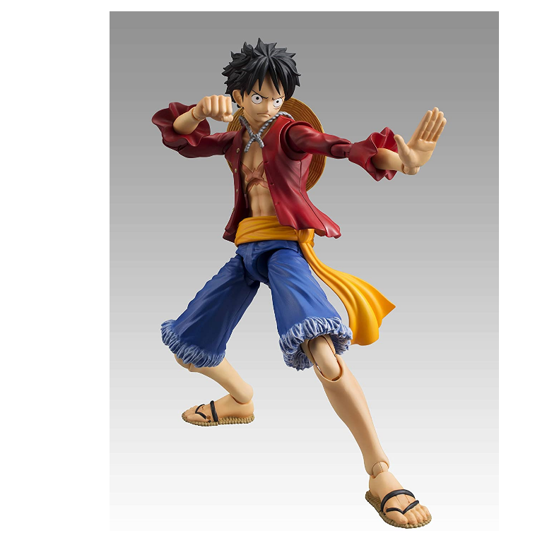 Anime cartoon one hot toys monkey d. luffy action figure resin nude action figure