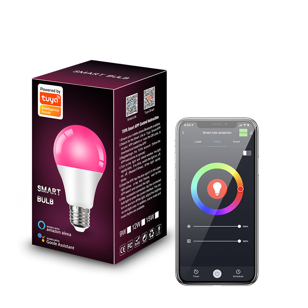 9w 15w Music E14 B22 E26 E27 Rgb Smart Wifi Bulb Led Light Bulb Lamp Smart Bulb With Bluetooth Wifi