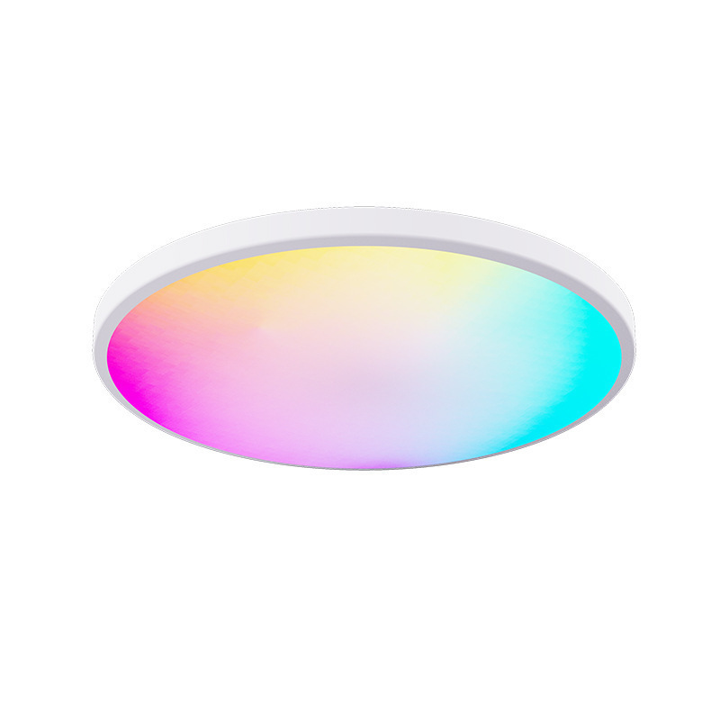 24W Graffiti APP WiFi Smart RGB Ceiling Light Alexa Voice Google Bluetooth 7 Colour Ceiling Light For Home