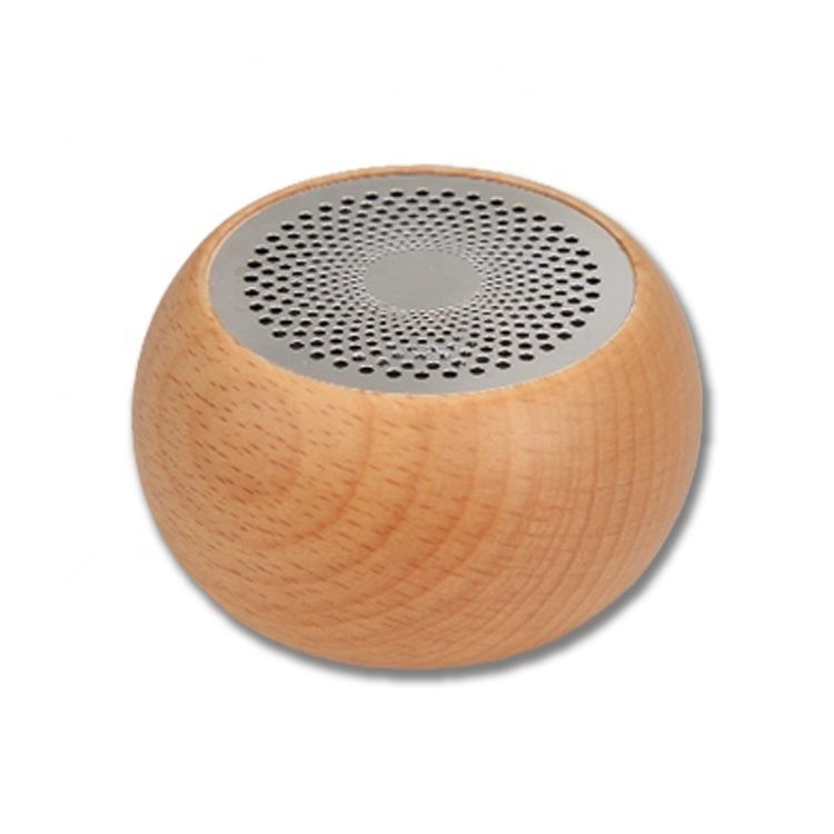 2022 Promotional 3W Wood Wireless Retro Classical Wooden Gift Mini Speaker