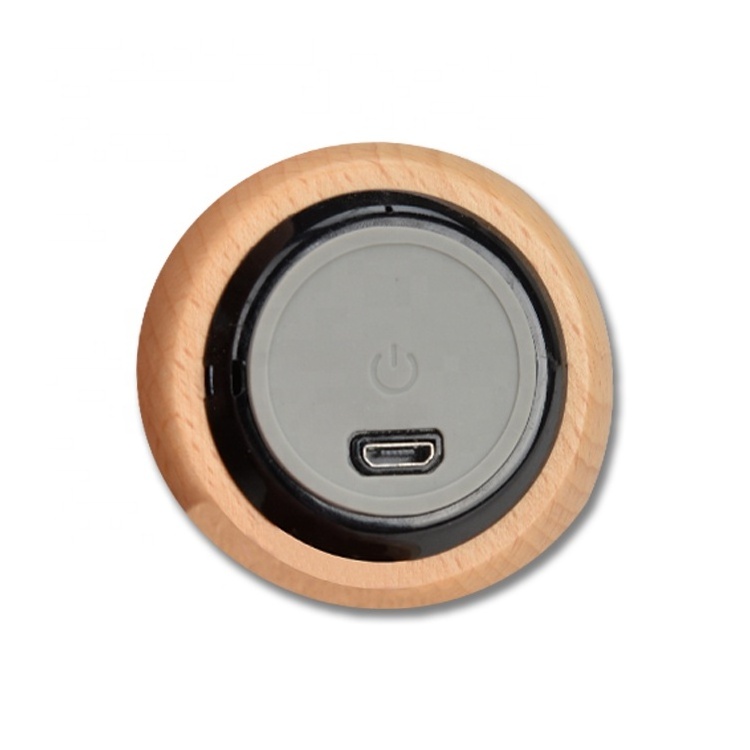 2022 Promotional 3W Wood Wireless Retro Classical Wooden Gift Mini Speaker