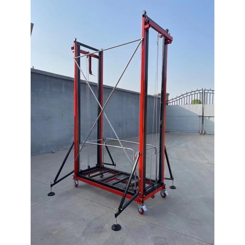 Songmao 6M Mobile Electric Lifting Scaffold  Hydraulic Automatic Scaffolding Elevator For  Construction