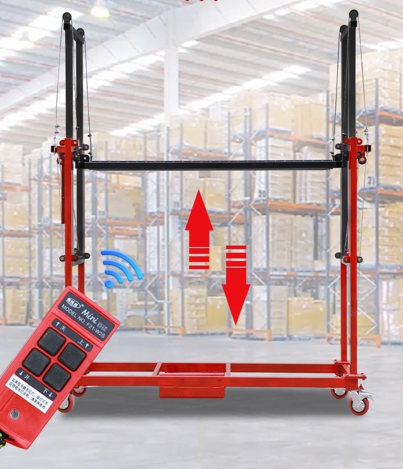 4m 6m 8m Full Automatic Aerial Work Electric Scaffold Lift Stationary Aerial Lift Scaffolding Hydraulic Scissor Lift