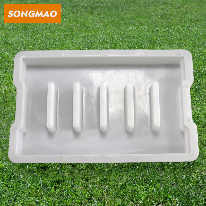 Songmao White Plastic Concrete/Cement  Paving Block Molds For Gardens And Road