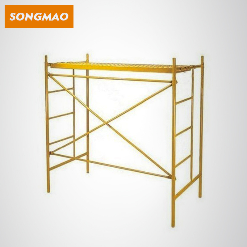 Songmao construction scaffolding framework systems material construction catwalk boards frame scaffolding frame for construction