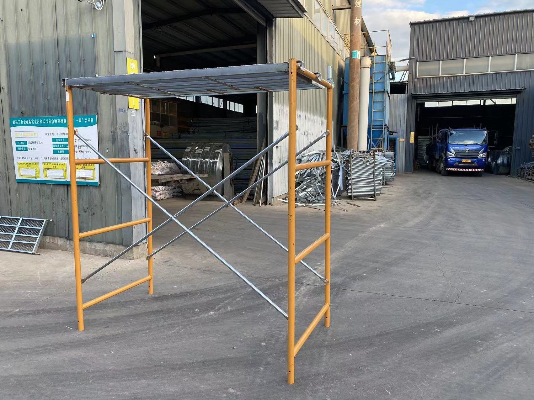 Songmao construction scaffolding framework systems material construction catwalk boards frame scaffolding frame for construction