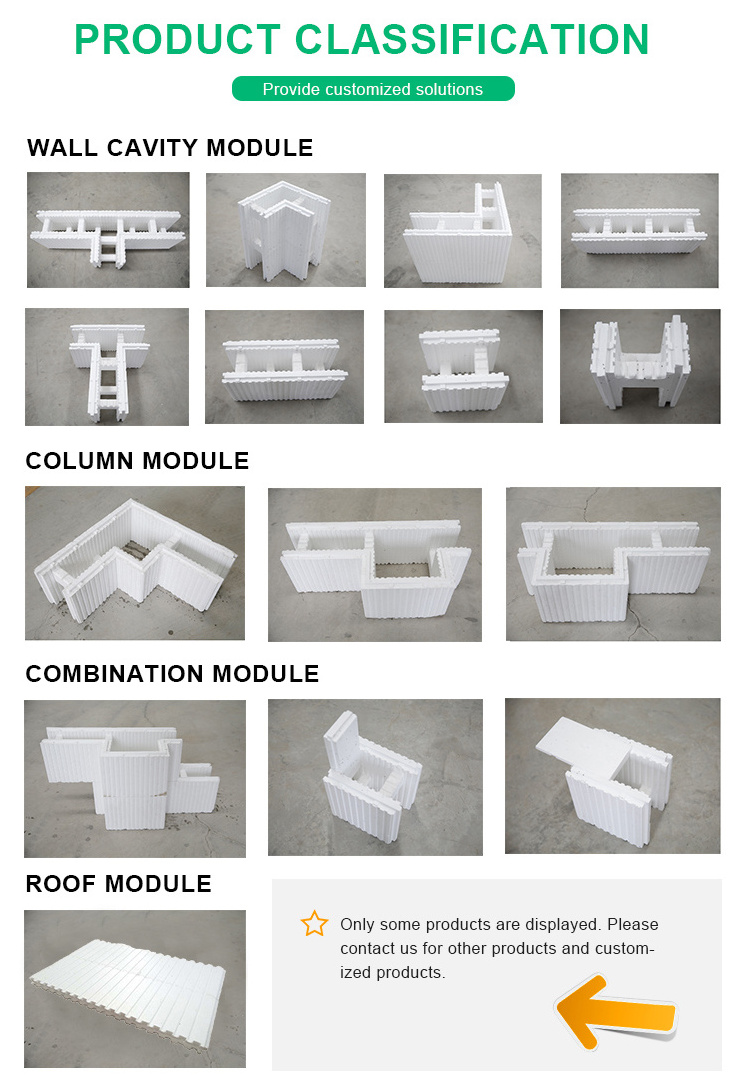 SONGMAO Factory ICF Insulated Concrete Forms China ICF Blocks