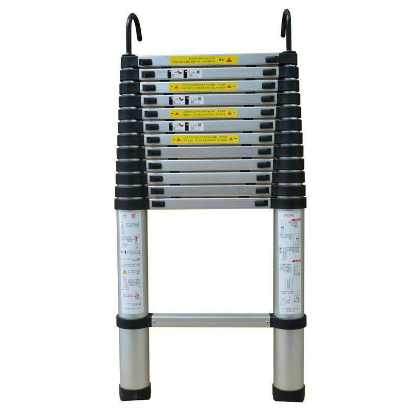 SONGMAO CE 2.5-10m 3 step folding ladder compact folding ladder telescopic