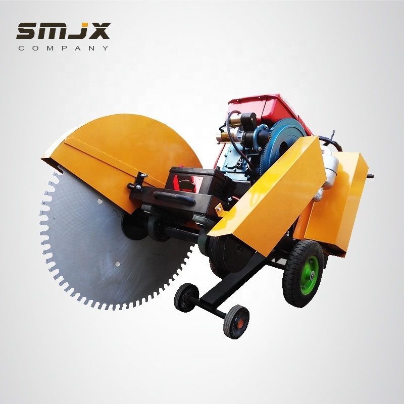 Engine Gx390 Powered Groove Cutter Concrete Saw Road Cutting Machine