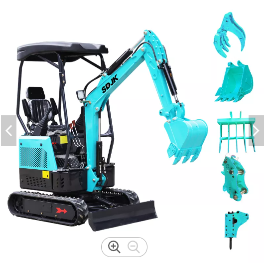 SONGMAO 1 ton mini excavadora digger komatsu pc01 excavator