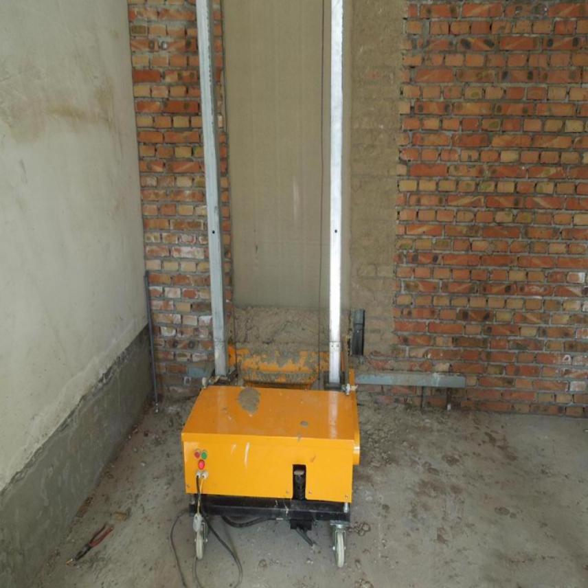 1000 m2/8h Automatic Cement Mortar Plastering Machine Rendering Machine Wall Plaster Rendering Machine