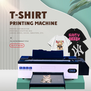 High  quality Dtf Printer  Film T Shirt Textile Printing Machine A3 Dtf Flatbed Printer For Sale