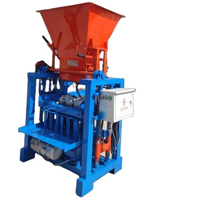 SONGMAO Manual Semi Automatic Paver Hollow Cement Concrete Block Making Machine For Concrete Price