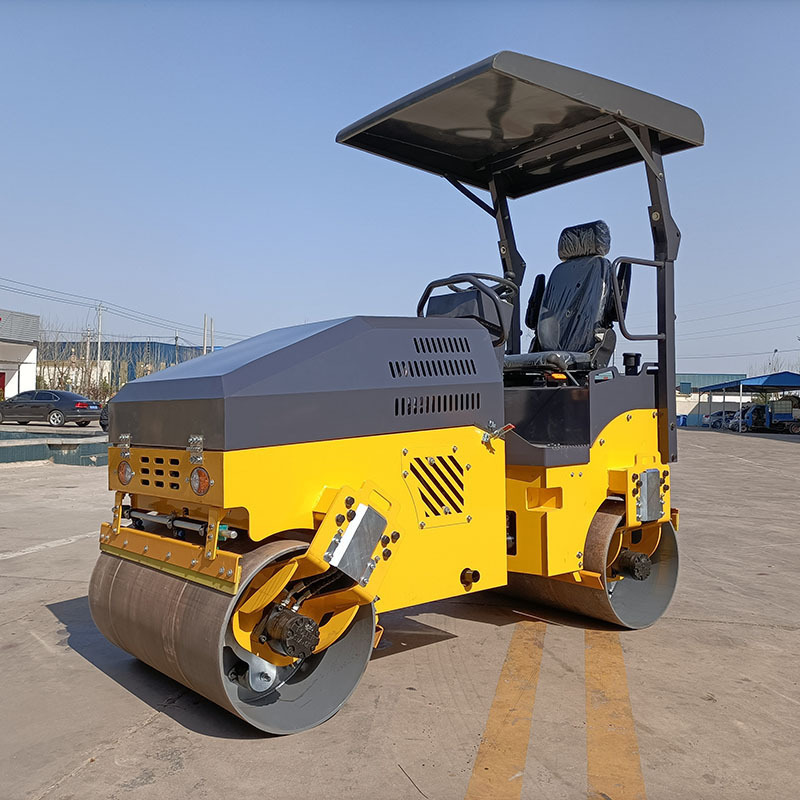 SONGMAO Factory Price Used 1 ton 2 ton-10t Mini  Road Roller Compactor Second Hand Small cat road roller