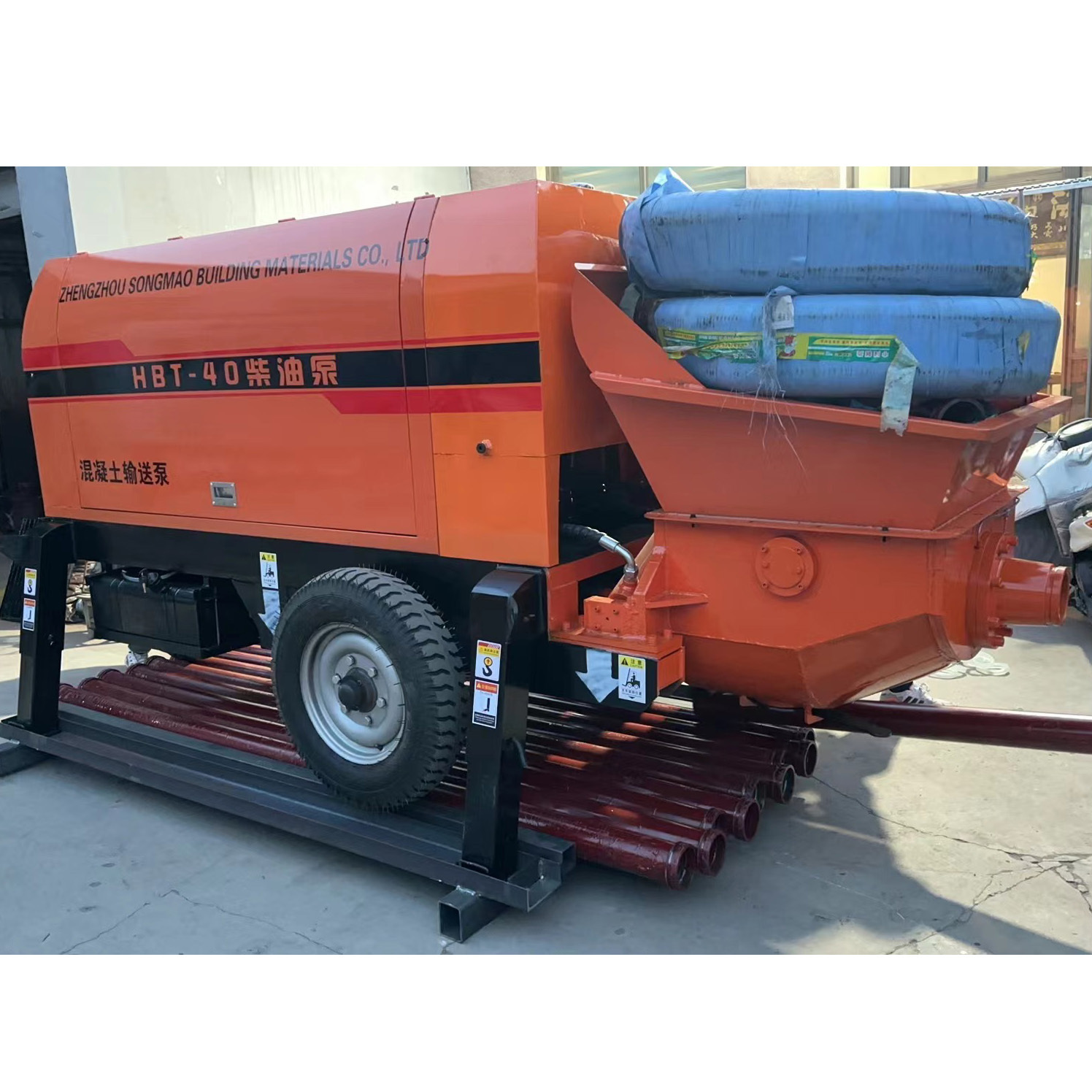 Concrete Mixer with Pump / Concrete Pump Truck / Concrete Pump concrete mixer