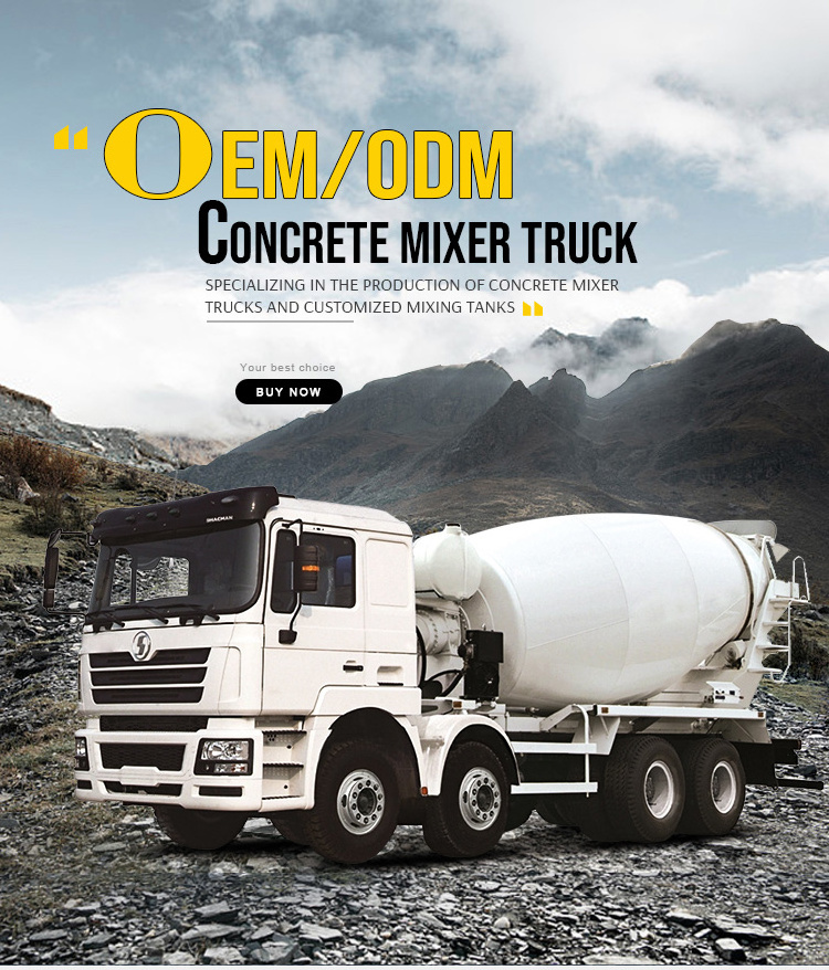 AUTO cement readymix drum 3cbm concrete mixer truck auto-feeding concrete drum mixer