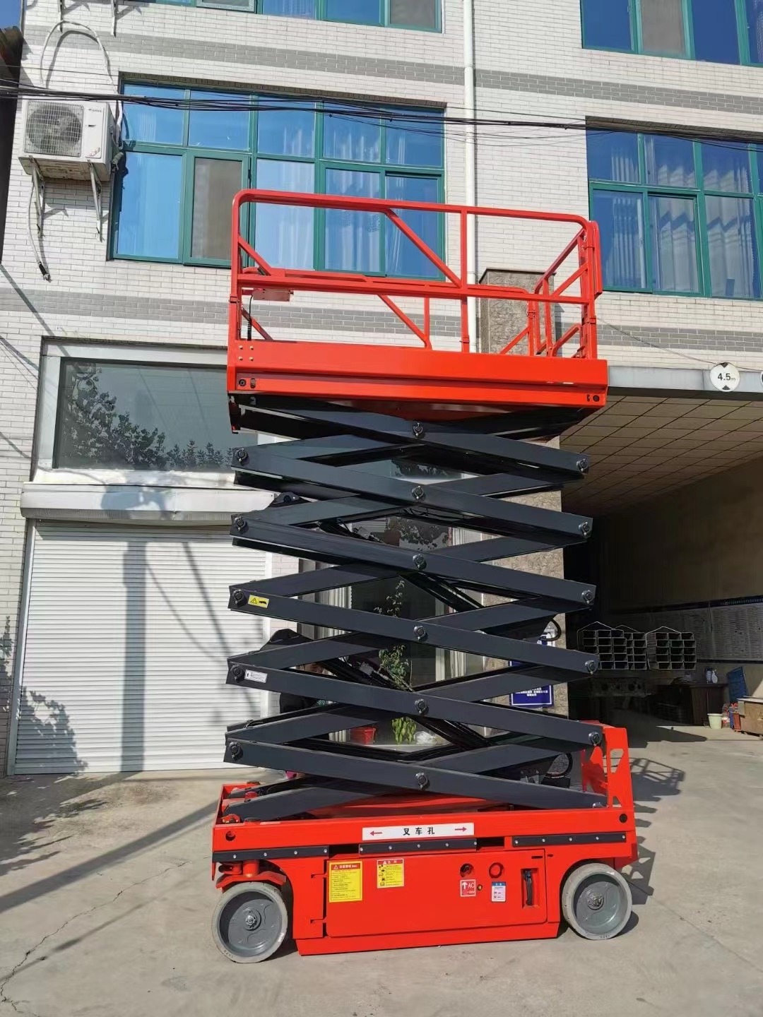 High quality 4-12M Electric Hydraulic Mobile Platform New Currents Scissor Lift Electric Lifting Scaffold Lift