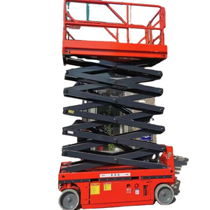 High quality 4-12M Electric Hydraulic Mobile Platform New Currents Scissor Lift Electric Lifting Scaffold Lift