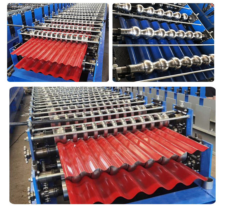 2023 roof tile making machine roof sheet roll forming machine corrugated iron sheet standing seam metal roof machine