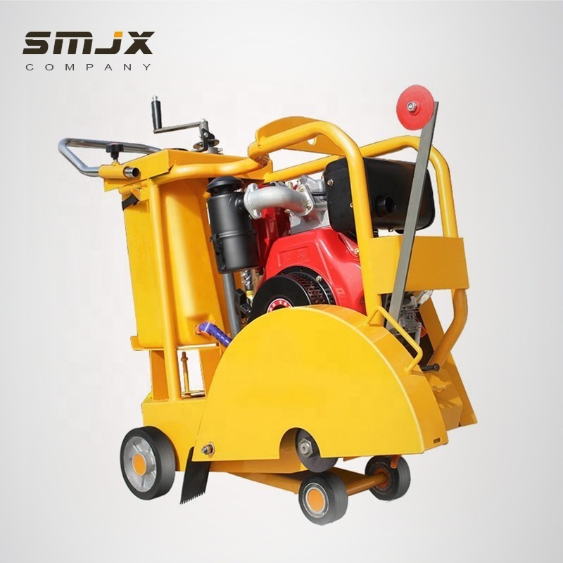 Engine Gx390 Powered Groove Cutter Concrete Saw Road Cutting Machine