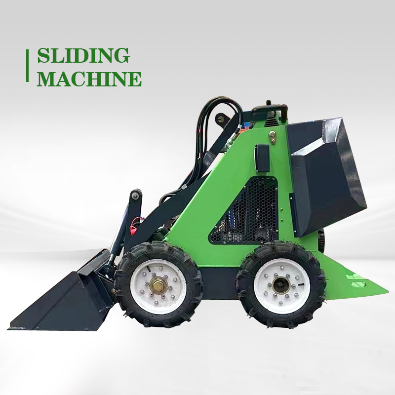 Mini Skid Steer Loader Diesel Small Skid steer Loader With Multiple Attachment