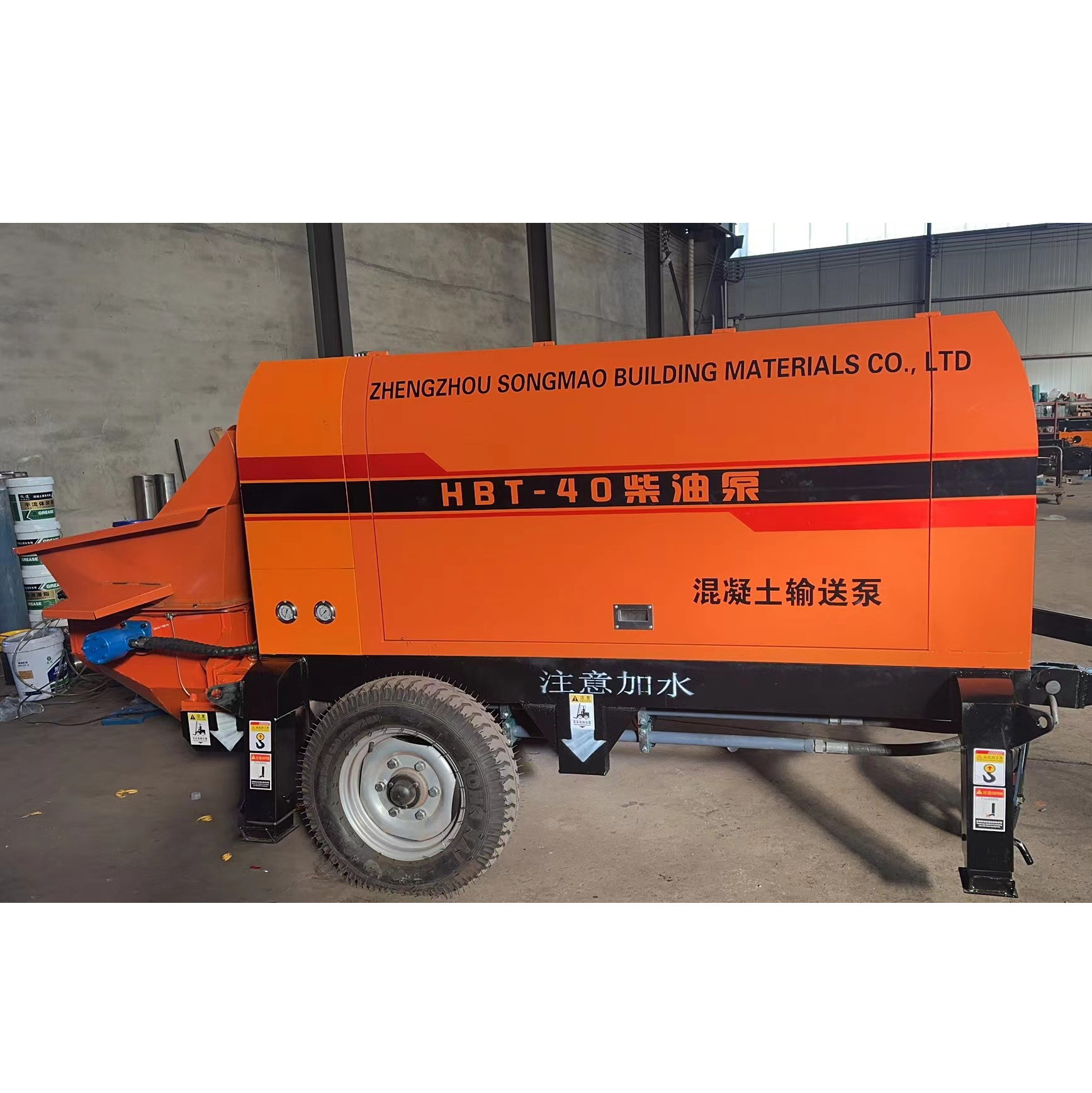 Concrete Mixer with Pump / Concrete Pump Truck / Concrete Pump concrete mixer