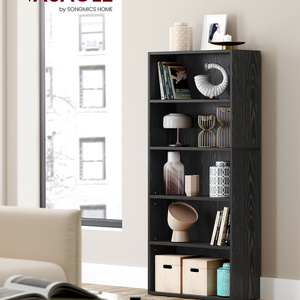 VASAGLE Simply Home 5-Tier Bookshelf Open Bookcase with Adjustable Storage Shelves