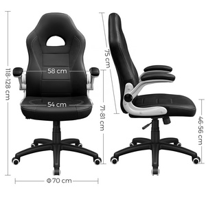 Wholesale Ergonomic High Back Gaming Gamer Swivel Computer Chair pu Leather Racing Gaming office Chairs