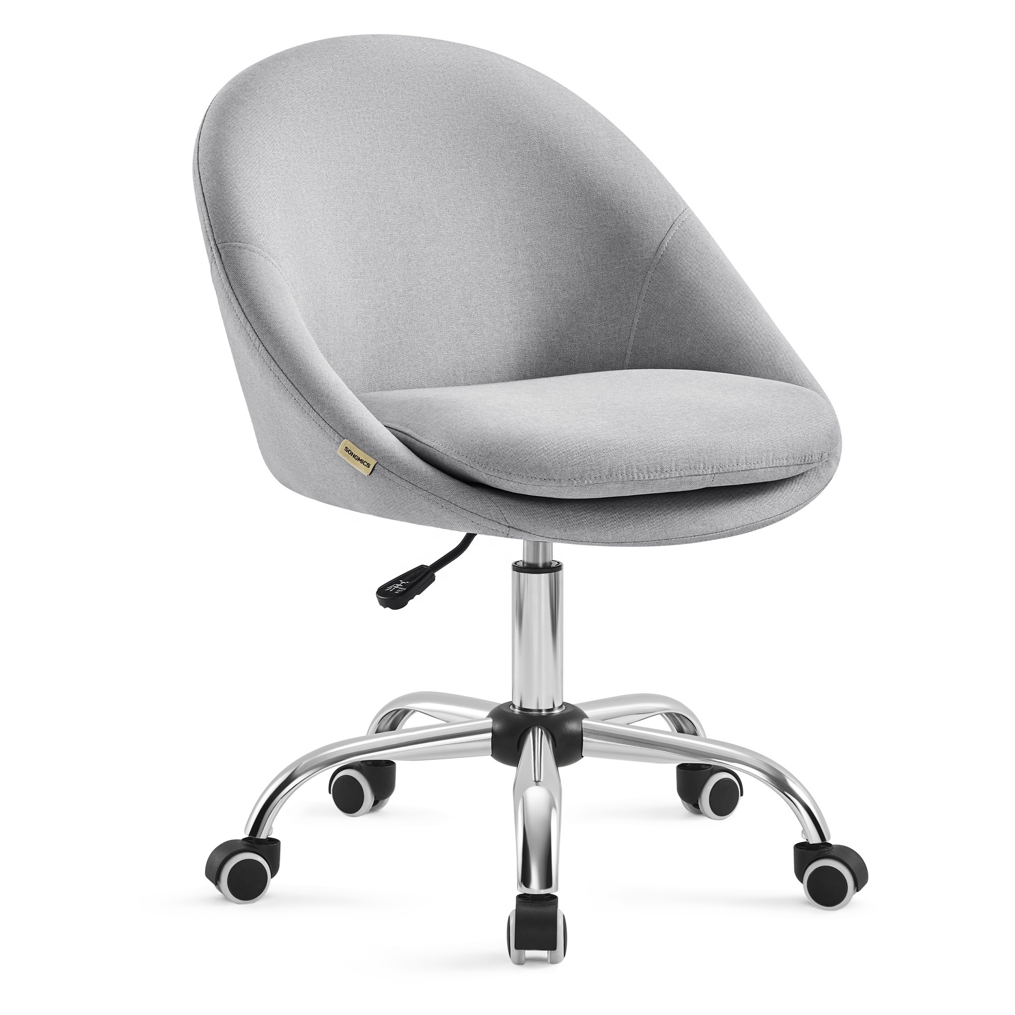 SONGMICS Ergonomic adjustable swivel chair Accent Computer Chairs Modern Home Office Chair